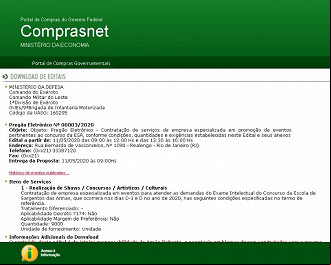 Licitação para escolha de banca - Concurso ESA Licitação para escolha de banca - Concurso ESA