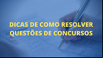 Dicas e melhores sites para resolver questões de concursos