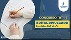 Concurso TRT-ES 2022: Edital e Inscrição