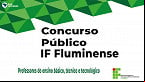 Concurso IF Fluminense RJ 2022: Banca é definida para Professores