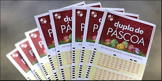 Cartelinha da Dupla de Páscoa. Créditos: Divulgação Cartelinha da Dupla de Páscoa. Créditos: Divulgação