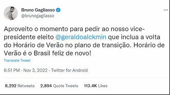 Créditos: Reprodução/Twitter Créditos: Reprodução/Twitter