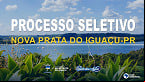 Prefeitura de Nova Prata do Iguaçu-PR abre vagas para Agente istrativo