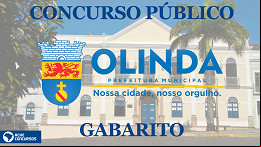 Gabarito concurso Prefeitura de Olinda-PE 2023 Gabarito concurso Prefeitura de Olinda-PE 2023