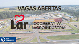 Vagas de emprego na Cooperativa Lar em março; veja lista e como se inscrever Vagas de emprego na Cooperativa Lar em março; veja lista e como se inscrever