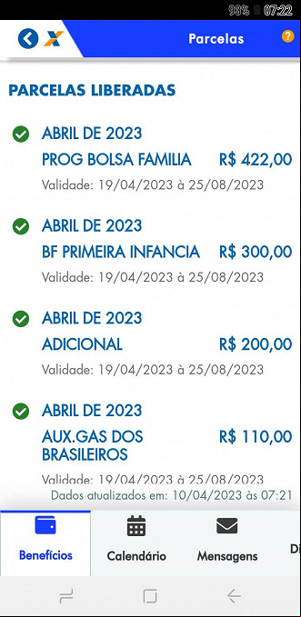 Aplicativo do Bolsa Família é atualizado com valor de abril. Aplicativo do Bolsa Família é atualizado com valor de abril.