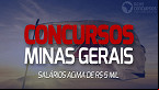 Concursos MG: Veja 34 concursos com inscrições abertas e salários acima de R$ 5 mil