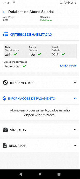 Abono salarial em processamento? Saiba o que pode significar. Abono salarial em processamento? Saiba o que pode significar.