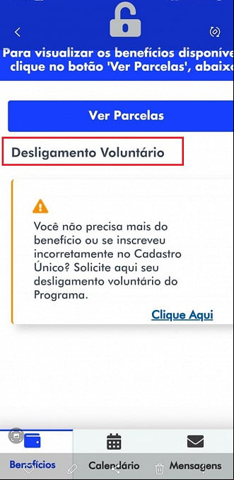 Aplicativo Bolsa Família permite desligamento voluntário do Cadúnico Aplicativo Bolsa Família permite desligamento voluntário do Cadúnico
