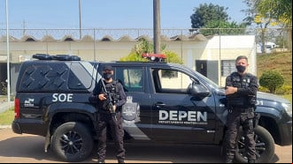 Operação realizada em Curitiba - Foto: Depen-PR Operação realizada em Curitiba - Foto: Depen-PR