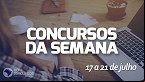 43 concursos abrem inscrições para 3.522 vagas na terceira semana de julho