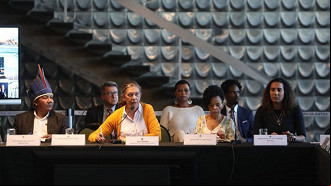 Ministra do Esporte durante a 56ª Reunião Ordinária do CNE - Foto: Divulgação. Ministra do Esporte durante a 56ª Reunião Ordinária do CNE - Foto: Divulgação.