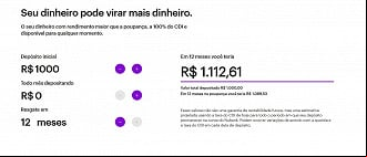 Créditos: Reprodução/Nubank Créditos: Reprodução/Nubank