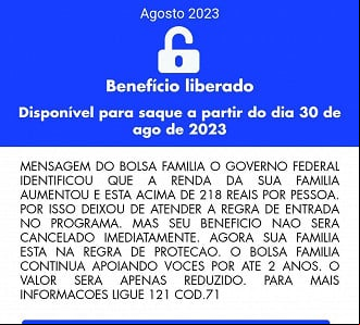 Regra de proteção do Bolsa Família reduz benefício pela metade Regra de proteção do Bolsa Família reduz benefício pela metade