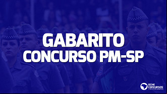 Gabarito do concurso para Soldado da PMSP sai na terça