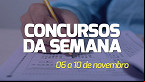 Concursos abertos: 80 órgãos abrem quase 11 mil vagas nesta semana