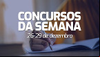 Concursos da última semana do ano: 15 editais abrem inscrições para 4.400 vagas