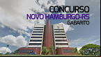Gabarito de Novo Hamburgo-RS é divulgado