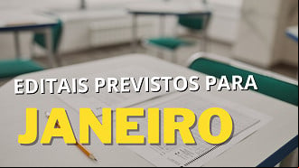 Concursos previstos para Janeiro de 2024
