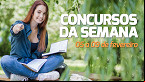 Concursos: 1ª semana de fevereiro abre 10 mil vagas em 59 orgãos