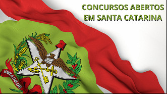Estado de Santa Catarina tem bons concursos abertos em fevereiro Estado de Santa Catarina tem bons concursos abertos em fevereiro