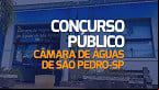 Concurso Câmara de Águas de São Pedro-SP 2024