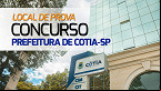 Concurso Cotia-SP 2024 libera consulta aos locais de prova no dia 22