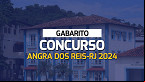 Gabarito Oficial de Angra dos Reis-RJ 2024 sai pelo Instituto AO
