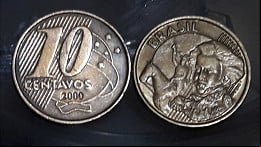 Conheça a moeda de 10 centavos que pode colocar R$ 650 no seu bolso