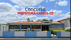 Concurso Prefeitura Cariús-CE 2024 tem editais publicados