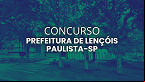 Concurso Prefeitura de Lençóis Paulista-SP 2025: Sai edital