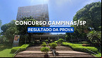 Vunesp divulga resultado do concurso de Campinas/SP 2025