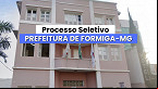 Prefeitura de Formiga-MG abre vagas de R$ 2.250
