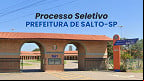 Processo Seletivo de Prefeitura de Salto-SP 2025: Edital publicado