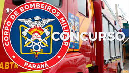 Concurso Bombeiros PR 2025: Sai edital para Oficial Concurso Bombeiros PR 2025: Sai edital para Oficial