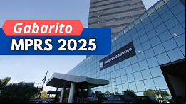 Gabarito MPRS 2025 saiu! Veja prazo de recursos Gabarito MPRS 2025 saiu! Veja prazo de recursos