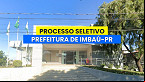 Prefeitura de Imbaú-PR abre vagas temporárias de R$ 8,5 mil